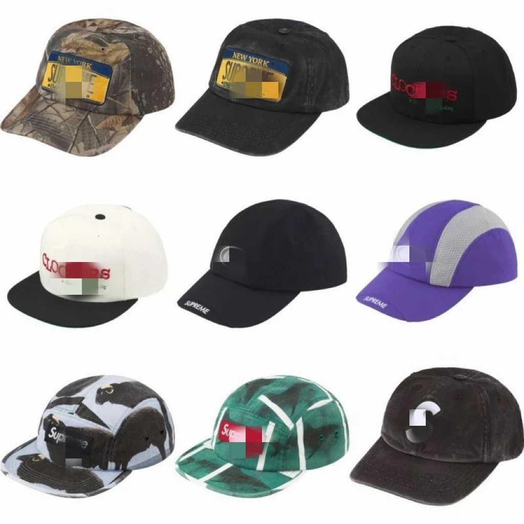 In Stock Supreme Streetwear 2025 New Cap New York Limited Edition Baseball Hat Sun Hat Outdoor Snapback