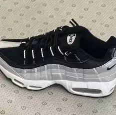 Nike Air Max 95 Black/White/Gray Sneakers - 1