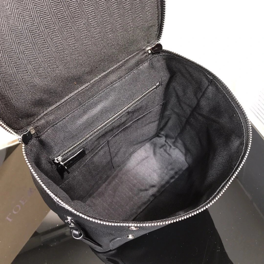 2021罗家女士背包Goya small backpack 新款双肩包女休闲旅行背包拼色小牛皮女包 15