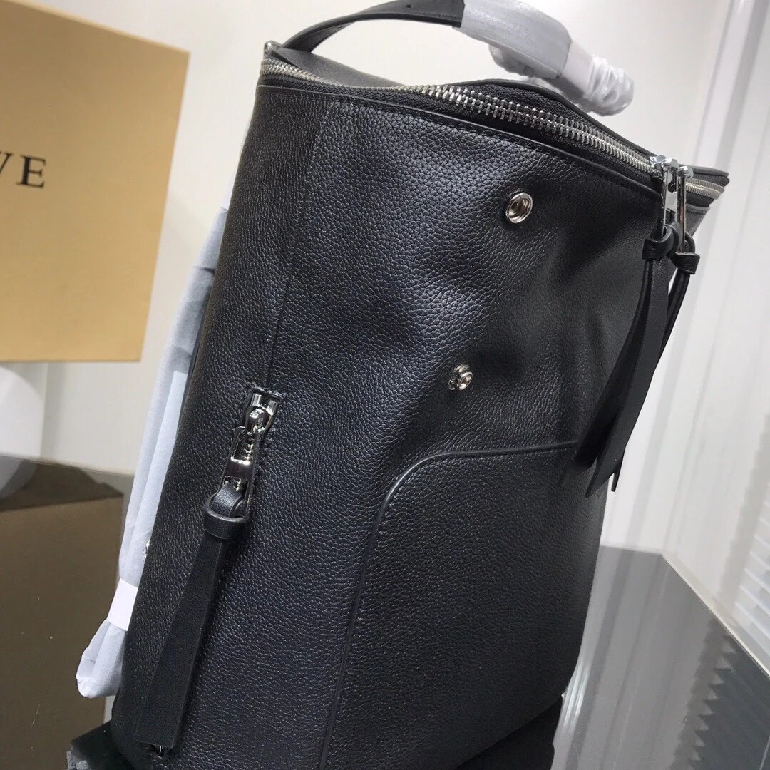 2021罗家女士背包Goya small backpack 新款双肩包女休闲旅行背包拼色小牛皮女包 14