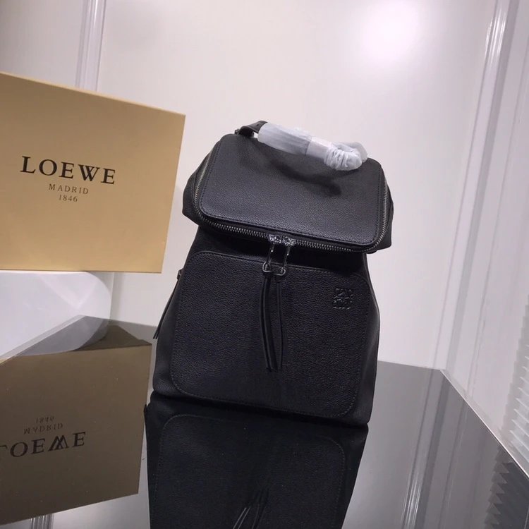 2021罗家女士背包Goya small backpack 新款双肩包女休闲旅行背包拼色小牛皮女包 9