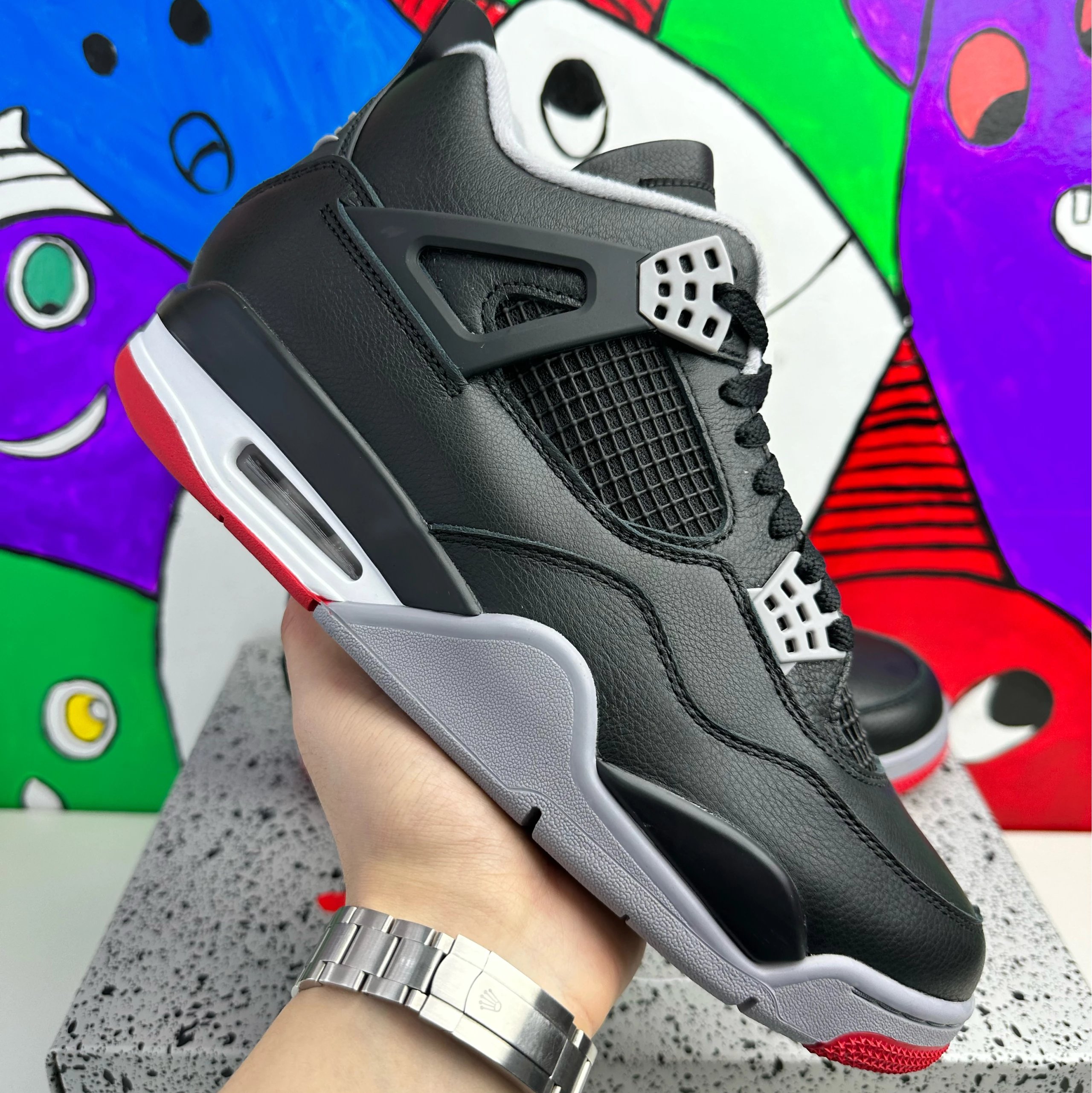 Bred Reimagined "Black and Red 5029-006