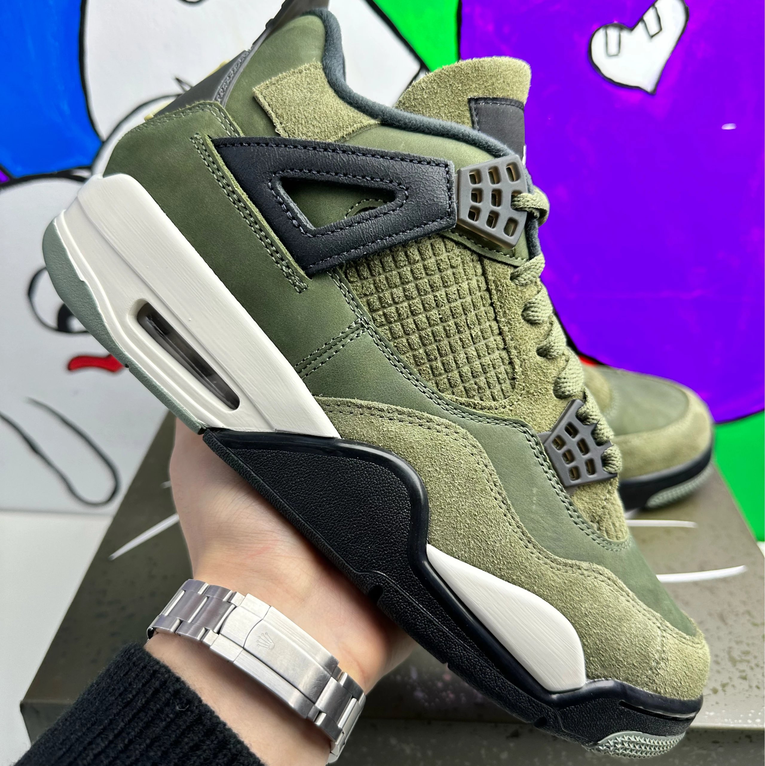 Olive Canvas Military Green 9927-200