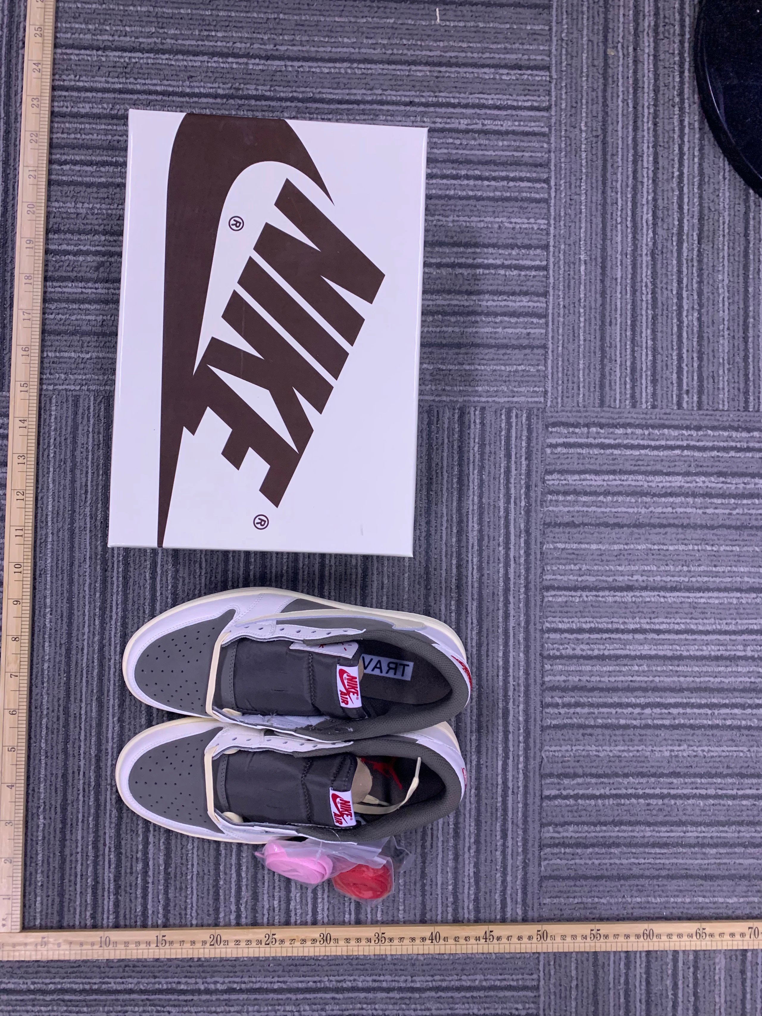 Travis Scott x Nike Air Jordan 1 Low OG Black Sneakers - 5