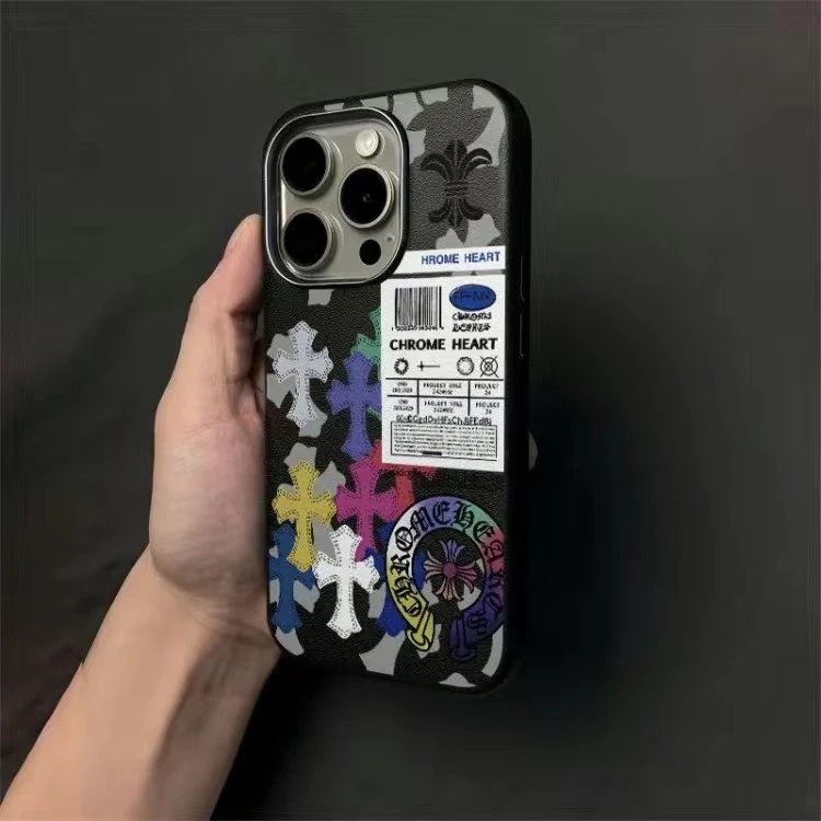 Chrome Hearts x RJ Store Cross Motif Yellow Phone Case - 6