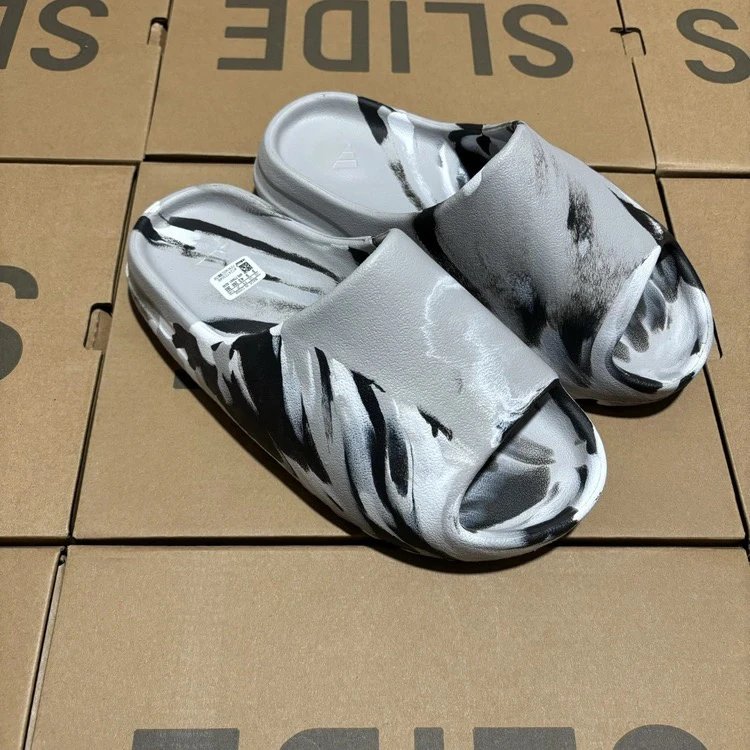 Adidas Yeezy Slide Bright Blue Slippers - 11