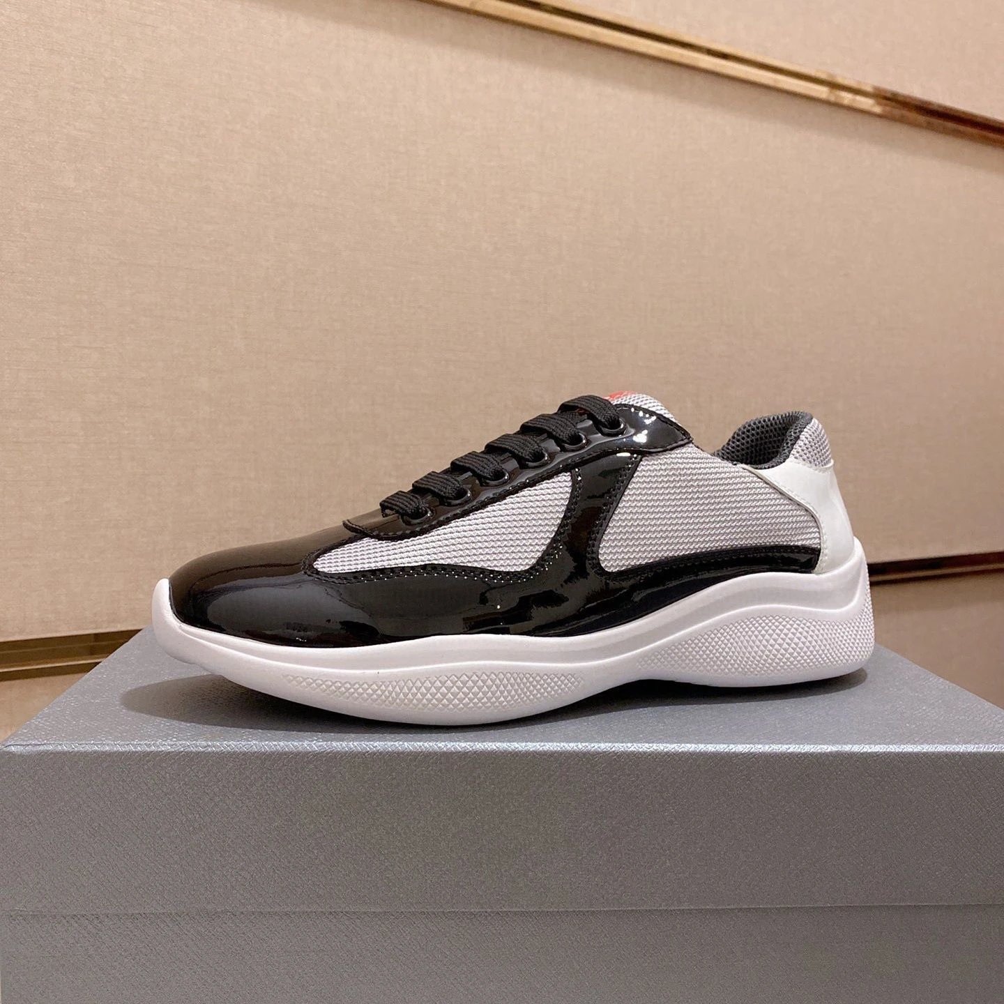 Prada Linea Rossa Ny-1 Yellow Mesh Sneakers - 15