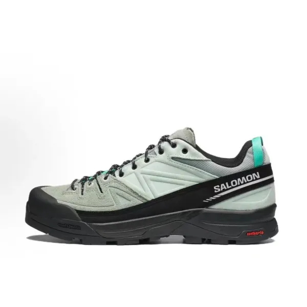 Salomon ACS Pro Beige Gray Running Shoes - 3