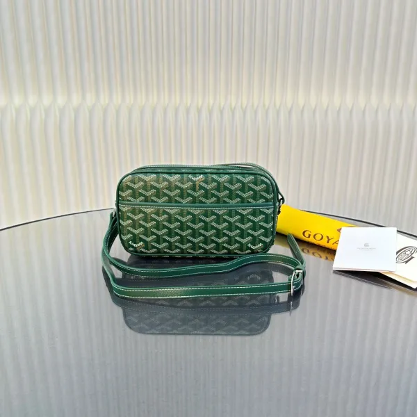 Goyard Saint Louis Camera Bag Brown and Black Crossbody Bag - 4
