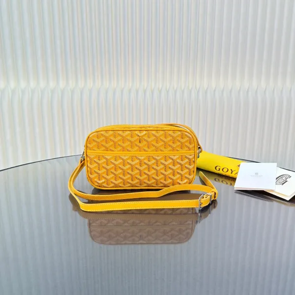 Goyard Saint Louis Camera Bag Brown and Black Crossbody Bag - 3