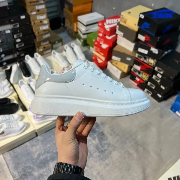 Alexander McQueen Oversized Sneaker Ice Blue Chunky Sneakers - 1