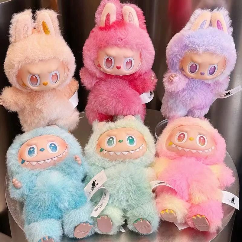 The Monsters Lab x Pop Mart MOLLY Furry Plush Collectible Figures Multicolor