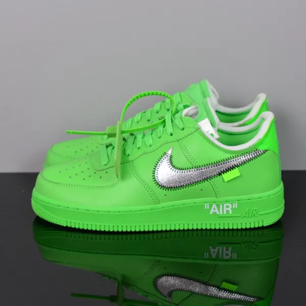 Nike x Off-White Air Force 1 Low Black Sneakers - 9