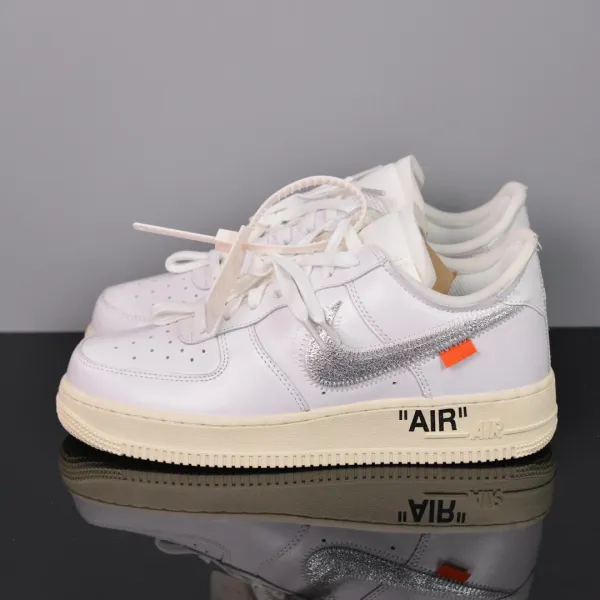 Nike x Off-White Air Force 1 Low Black Sneakers - 8