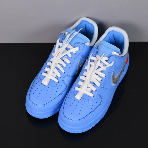 Nike x Off-White Air Force 1 Low Black Sneakers - 15