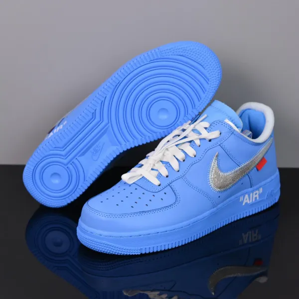 Nike x Off-White Air Force 1 Low Black Sneakers - 14