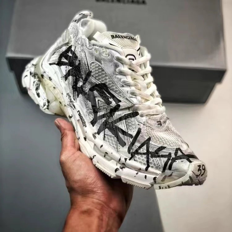Balenciaga White Sne