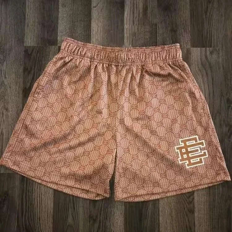 MSCHF Star Print Mesh Shorts Red - 10
