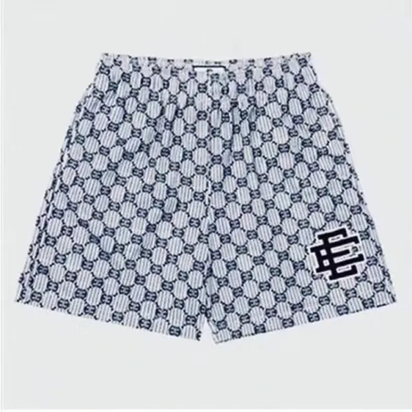 Gucci x Miley Cyrus GG Monogram Boxer Shorts White/Navy - 1