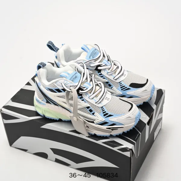 Asics Gel-Kayano 14 x Off-White 'Blue' Chunky Sneakers - 1