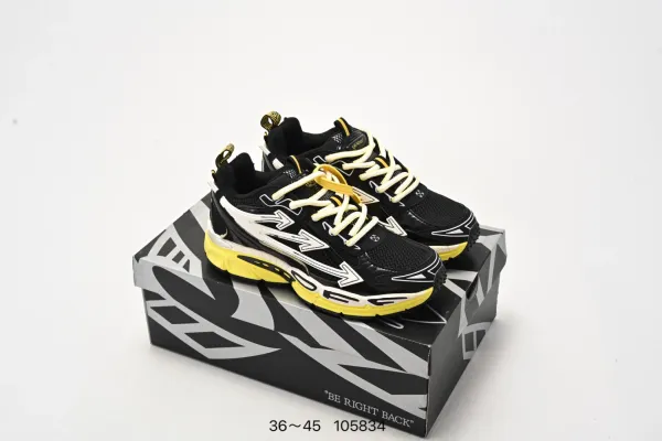 Off-White x New Balance 530 White Chunky Sneakers - 18