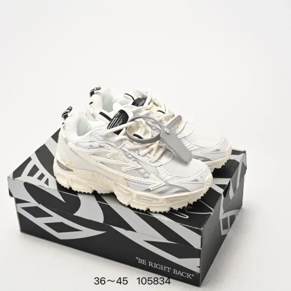 Off-White x New Balance 530 White Chunky Sneakers - 1