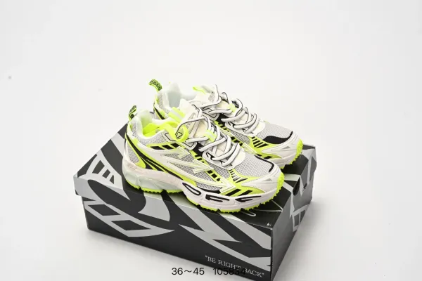 Off-White x New Balance 530 White Chunky Sneakers - 15