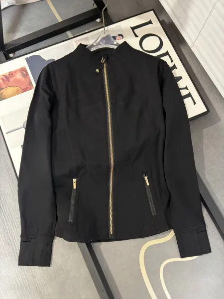 Lululemon Define Jacket Black with Gold Zippers - 5