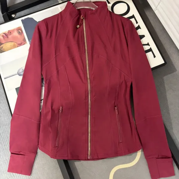 Lululemon Define Jacket Burgundy Windbreaker - 1