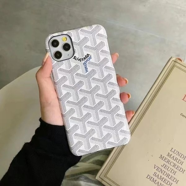 Goyard Saint Louis iPhone Case White Phone Case product listing in Litbuy spreadsheet finds
