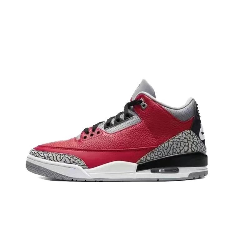 Air Jordan 3 Retro University Red Sneakers - 15