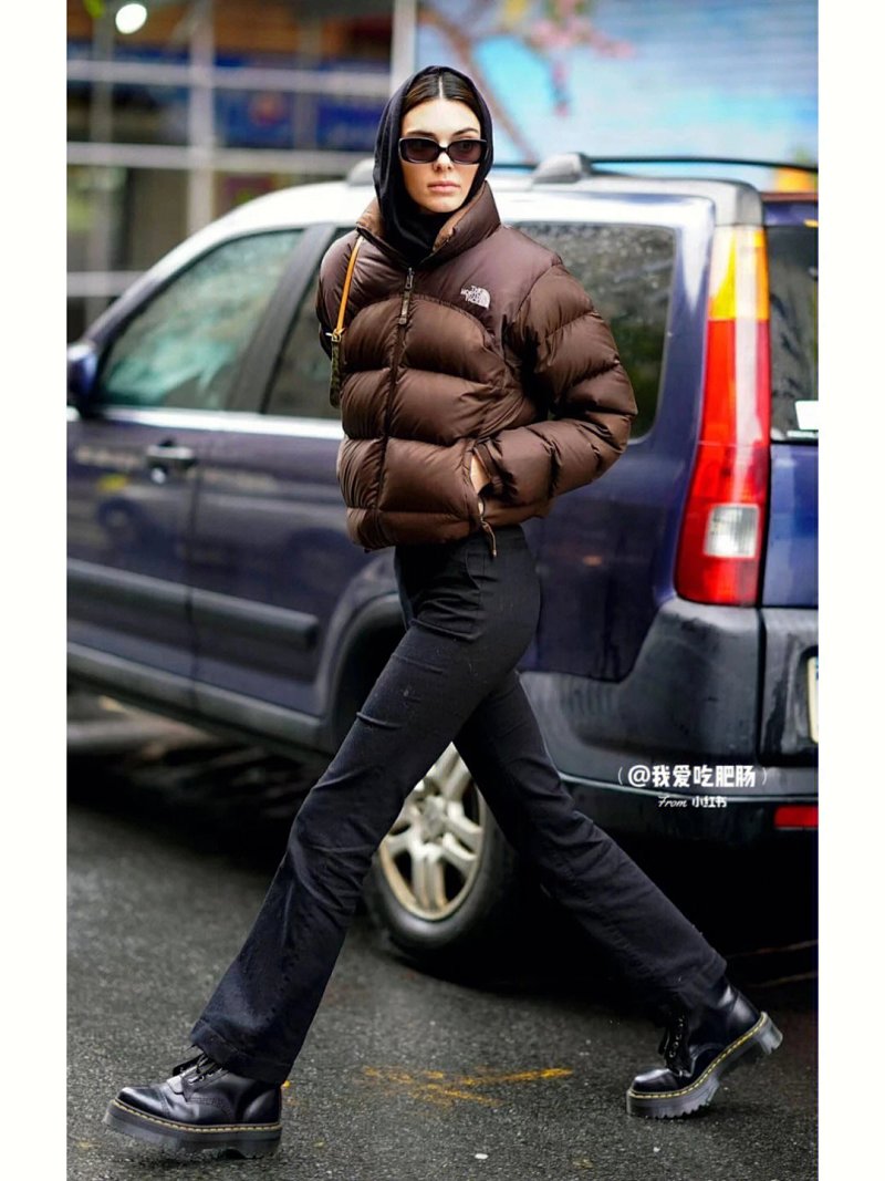 The North Face down jacket