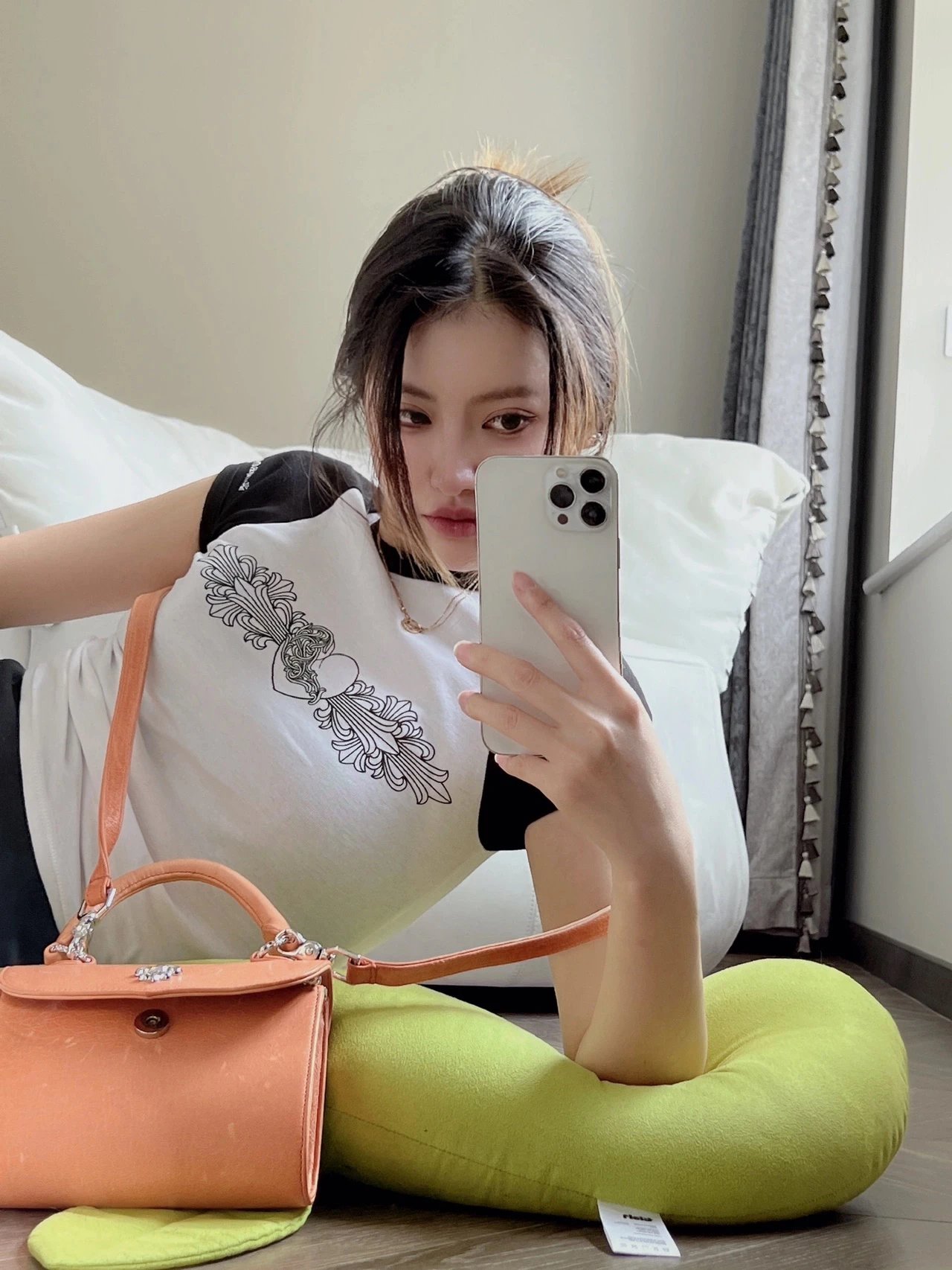 Chrome Hearts克罗心爱心符文短袖T恤辣妹必备 6