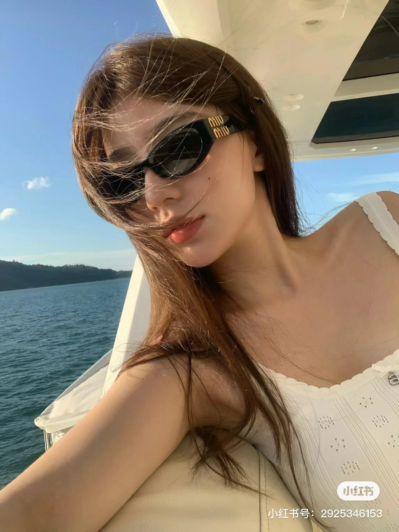 Miumiu Miu Miu Black Gold 11w Cat Eye Sunglasses Other colors available.