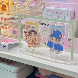 thumbnail for "Pre-sale" Halo Double Rotation Standing Mobile Phone Airbag Refrigerator Sticker Sticky Note CR: No. 95 Milk Fat Resident Gentleman