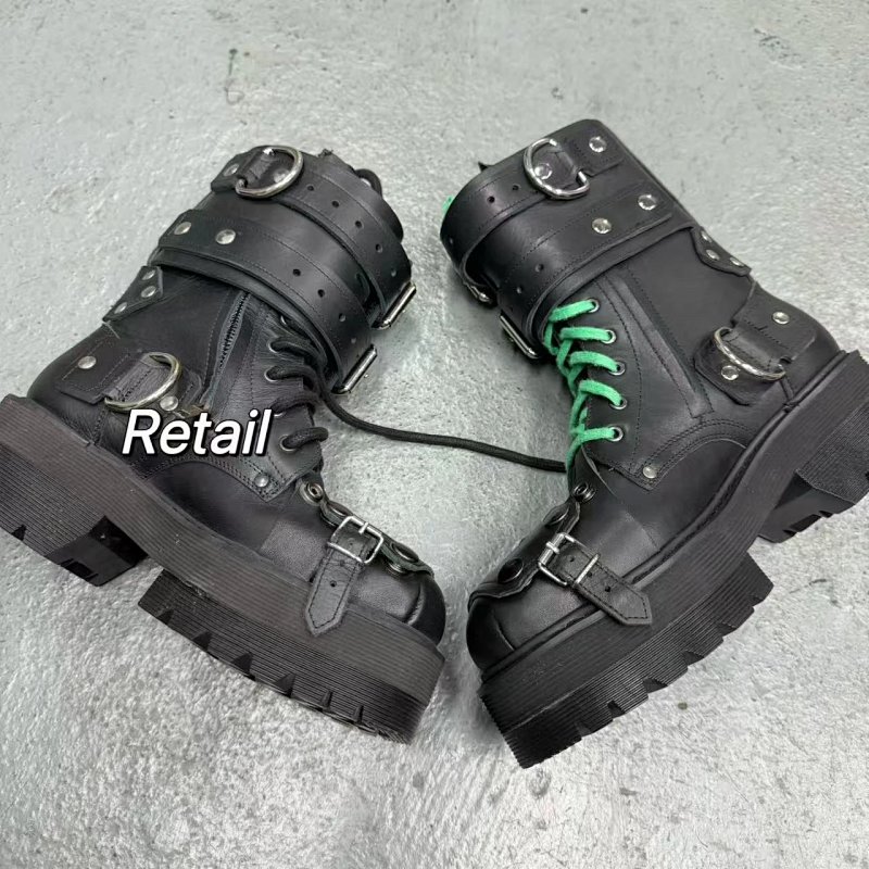 Moonmade Vetsments Vtm Fw19 Bondage Buckled Boots
