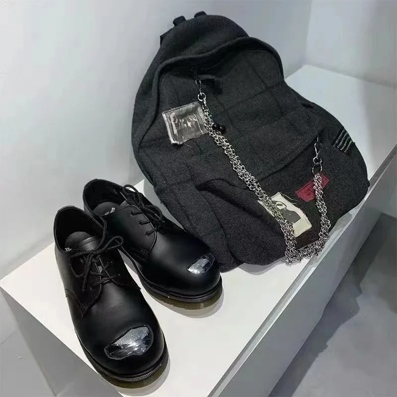 SUPWCOM】RAF SIMONS x Dr. Martens Joint Low-top Destruction Iron