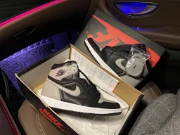 thumbnail for AJ1 shadow gray high-top basketball shoes