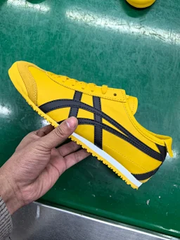 thumbnail for (Tiger Pounce Version) AS Onit.suka MEX. ICO 66 Ghost Tiger House Black & Yellow DL408-0490