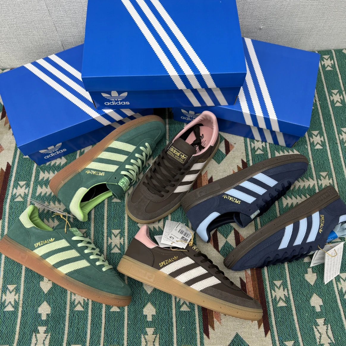 (Hupu version) AD Handball Spezial retro casual board shoes low cut BD7633 0852 5896