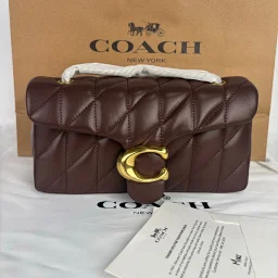 thumbnail for New February New CP150 CP147 Quilting Tabby Chain with Quilting Technique tabby Cool dark black buckle, low-key and high-end silver buckle Choose a size and color you like Size 26 15 new colors