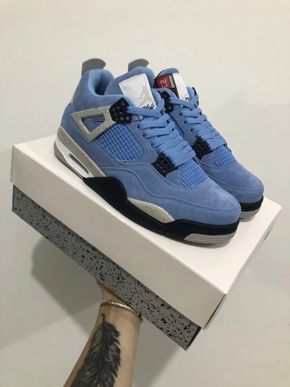 AJ4 University Blue