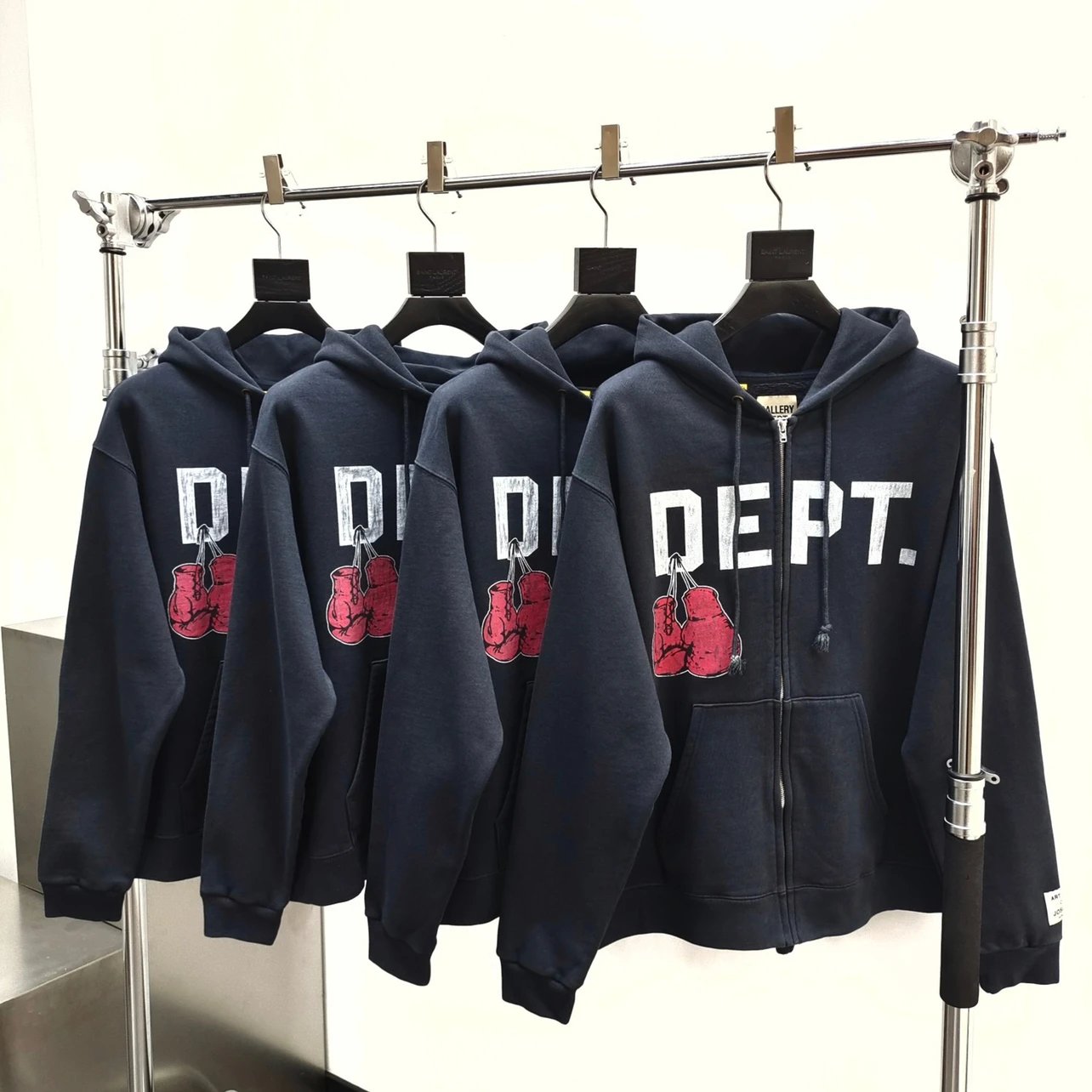 BACK Original Boxing Gloves Zipper Jacket