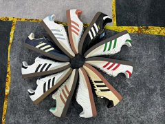 【 Small special offer/New factory restocking/New quality and cost-effectiveness 】 Pure original version of suede De Xun Bermuda three color original SAMBA OG anti slip low top board shoes for both men and women