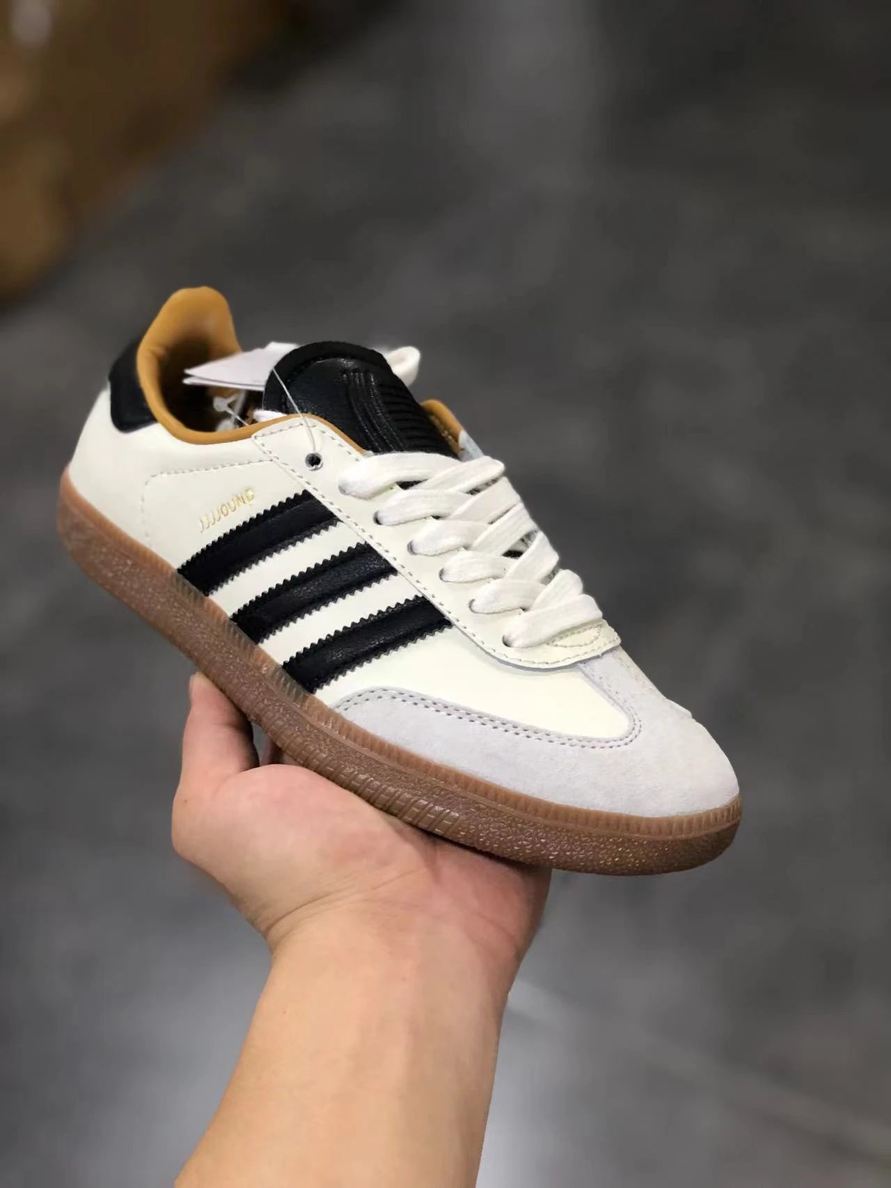 [Pure original version correct color midsole] Factory cash Sambadex Original Gazelle Indoor couple style retro low-top shoes sneakers casual shoes unisex