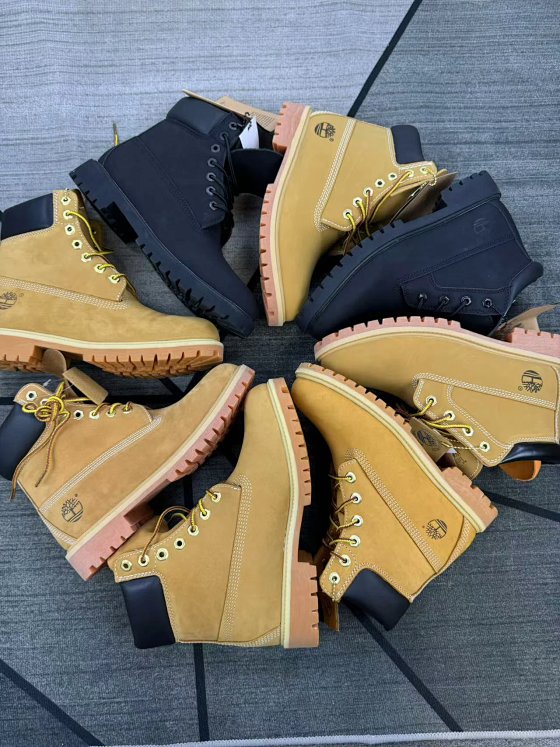 【Factory Direct Supply | Best Seller】Classic Yellow Boots - Highly Popular Durable Timberland-Style Waterproof Rubber Outsole, Long-Lasting, Great for Couples