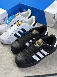 【Continuing Benefits, Explosive 50th Anniversary Price】 Company-Grade Version Classic Black and White Colorway Shell Toe Embossed Soft Blue Sole 1.0 Skate Shoes Casual Shoes Couples Style Men and Women Limited Quantity
