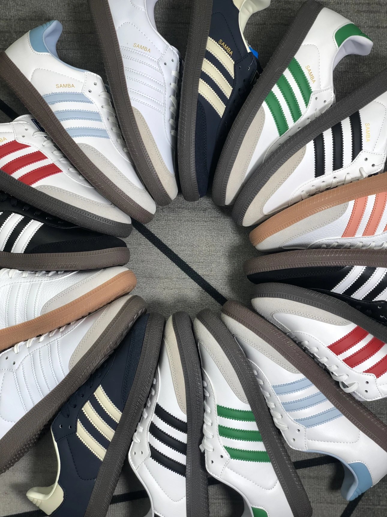【Factory Sale, Long-Term Supply】Pure Original ad Samba & Gazelle Indoor Sneakers, Couples Retro Low-Top Shoes, Suede Leather Casual Shoes