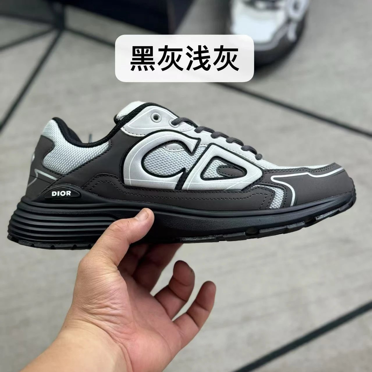 Black Gray Light Gray