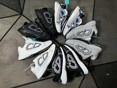 Dior B30 CD Shoes Mesh Fabric - Men's Casual Athletic Shoes - New Factory, Stable Supply, Combined Outsole, Correct 3M Reflective Logo, Authentic Version - Export Order